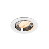 SLV 1009827 NUMINOS MOVE L, Deckeneinbauleuchte weiß/chrom 2700K 55°