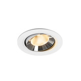SLV 1009839 NUMINOS MOVE L, Deckeneinbauleuchte weiß/chrom 3000K 20°