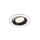 SLV 1009861 NUMINOS MOVE L, Deckeneinbauleuchte weiß/schwarz 4000K 55°