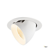 SLV 1009877 NUMINOS® GIMBLE XL, Deckeneinbauleuchte,, 2700 K, 40°, weiß