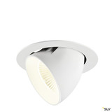 SLV 1009913 NUMINOS® GIMBLE XL, Deckeneinbauleuchte,, 4000 K, 40°, weiß
