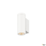 SLV 1010162 HELIA PRO S, Wandaufbauleuchte, single, DALI, P1, zylindrisch, 2700 K, 3 W, 24°, weiß