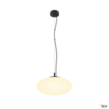 SLV 1010413 OLYPSO 40, Pendelleuchte, E27, Pendellänge 400 cm, 1 x max. 40 W, schwarz
