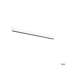 SLV 1010517 GLENOS® PRO, Deckenaufbauleuchte, 1,2m, DALI, UGR19, 3000K, 30 W, 75°, weiß / schwarz