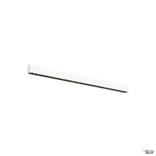 SLV 1010519 GLENOS® PRO, Deckenaufbauleuchte, 1,2m, DALI, UGR19, 4000K, 30 W, 75°, weiß / schwarz