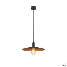 SLV 1010786 LALU® SET, Pendelleuchte, E27 Base, ELYPSE 33, Pendellänge 200 cm, 1 x max. 7.5 W, schwarz