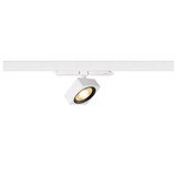 SLV 1010844 EURO CUBE 2 M, 3-Phasen Spot, rechteckig, 3000K, 14W, DALI 2, 40°, weiß / schwarz