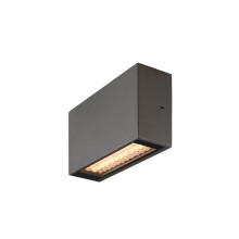 SLV 1012144 QUADRASYL PRO, WL, UP/DOWN, DALI, Wandaufbauleuchte, 2200K / 2700K, 12W, 23°, anthrazit