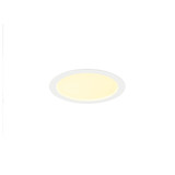 SLV 1012204 SENSER 2.0 30, RL, rund, Phase, Deckeneinbauleuchte, 3000K / 4000K, 25W, 90°, weiß