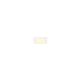 SLV 1012207 SENSER 2.0 12, RL, eckig, DALI, Deckeneinbauleuchte, 3000K / 4000K, 7W, 90°, weiß