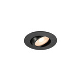 SLV 1012624 UNIVERSAL DOWNLIGHT SLIM, RL, Phase, Deckeneinbauleuchte, 2700K / 3000K / 4000K, 6W, schwarz