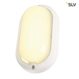 SLV 229931 TERANG 2 Wand- und Decken- leuchte oval weiss 3000K IP44