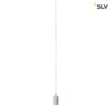 SLV 132691 FITU Pendelleuchte A60 rund weiß 5m Kabel mit offenem Kabelende max. 60W