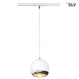 SLV 143621 LIGHT EYE Pendelleuchte weiss chrom GU10 max. 75W inkl. 1P.-Adapter