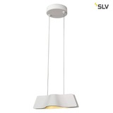 SLV 147831 WAVE PENDANT Pendelleuchte weiss 9W LED 3000K inkl. Rosette