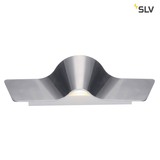 SLV 147846 WAVE WALL 45 Wandleuchte alu poliert 2x9W LED 3000K