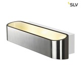 SLV 151275 ASSO LED 300 Wandleuchte oval alu brushed 2x5W 3000K