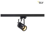 SLV 153850 EURO SPOT GU10 schwarz max. 25W inkl. 3P.-Adapter