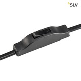 SLV 155540 FENDA E27 Tischleuchtenfuss mattschwarz ohne Schirm