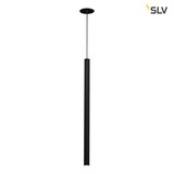 SLV 158400 HELIA 60 Pendelleuchte LED 3000K rund schwarz flache Rosette zum Einbau 7,5W
