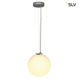 SLV 165390 ROTOBALL 25 Pendelleuchte weiss E27 max. 24W