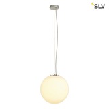 SLV 165410 ROTOBALL 40 Pendelleuchte weiss E27 max. 24W