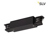 SLV 175090 Längsverbinder mit Einspeisemöglichkeit für S-TRACK 3P.Schiene schwarz