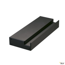 SLV 213660 GLENOS®, Profi-Wandträger-Profil, schwarz, 20 cm, inkl. Endkappen