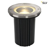 SLV 228430 DASAR EXACT GU10 Bodeneinbauleuchte rund Edelstahl 316 max. 35W IP67