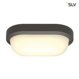 SLV 229935 TERANG 2 Wand- und Decken- leuchte oval anthrazit 3000K IP44