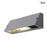 SLV 230034 PEMA SQUARE Wandleuchte silbergrau E27 max. 15W