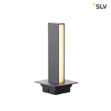 SLV 232155 H-POL Wege- und Standleuchte einflammig LED 3000K anthrazit L B H 16,5 16,5 36 cm
