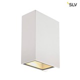 SLV 232441 QUAD XL 2 Wandleuchte eckig weiss LED 2x3,2W 3000K up-down