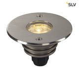 SLV 233500 DASAR LED LV Bodeneinbauleuchte rund Edelstahl 316 6W 3000K 12-25V IP67