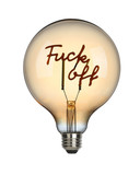 Sompex FUCK OFF Leuchtmittel Bernstein E27 1,5W 625136