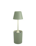 Sompex PEEKY Akku-Tischlampe Olivgrün 0,8W Warmweiss IP44 72722