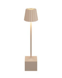 Sompex DENNIS Akku-Tischlampe Sand 1,5W steuerbare Lichtfarbe IP54 78645