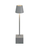 Sompex DAVE Akku-Tischlampe Grau 1,5W IP54 78663