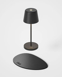 Silwy x Sompex SILWY Akku-Tischlampe Schwarz 2,2W steuerbare Lichtfarbe IP44 SYSO-2024-S1