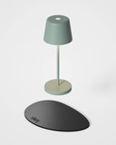 Silwy x Sompex SILWY Akku-Tischlampe Olivgrün 2,2W steuerbare Lichtfarbe IP65 SYSO-2024-S3