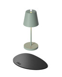 Silwy x Sompex SILWY Akku-Tischlampe Olivgrün 2,2W steuerbare Lichtfarbe IP65 SYSO-2024-W3