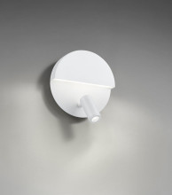 Trio Mario LED Wandleuchte  2x6W ⌀16cm Weiß Matt warmweiss Nachtlicht BT-Lautsprecher