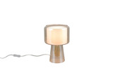 Trio 519900113 Rocka E14 Tischleuchte ⌀20cm Amberfarbig
