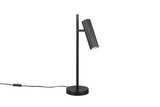Trio 567700132 Soka GU10 Tischleuchte ⌀15cm Schwarz Matt