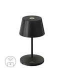 Villeroy & Boch SEOUL RC Akku-Tischlampe Schwarz Ceramic 2,2W steuerbare Lichtfarbe IP65 97081