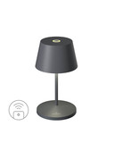 Villeroy & Boch SEOUL RC Akku-Tischlampe Anthrazit 2,2W steuerbare Lichtfarbe IP65 97201
