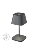 Villeroy & Boch NEAPEL RC Akku-Tischlampe Anthrazit 2,2W steuerbare Lichtfarbe IP65 97221
