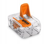 Wago 221-412 100x Verbindungsklemme 2-Leiter-Klemme mit Betätigungshebel