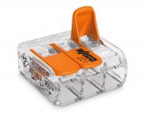 Wago 221-413 50x Verbindungsklemme 3-Leiter-Klemme mit Betätigungshebel