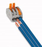 Wago 222-413 50x Verbindungsklemme 3-Leiter-Klemme mit Betätigungshebel